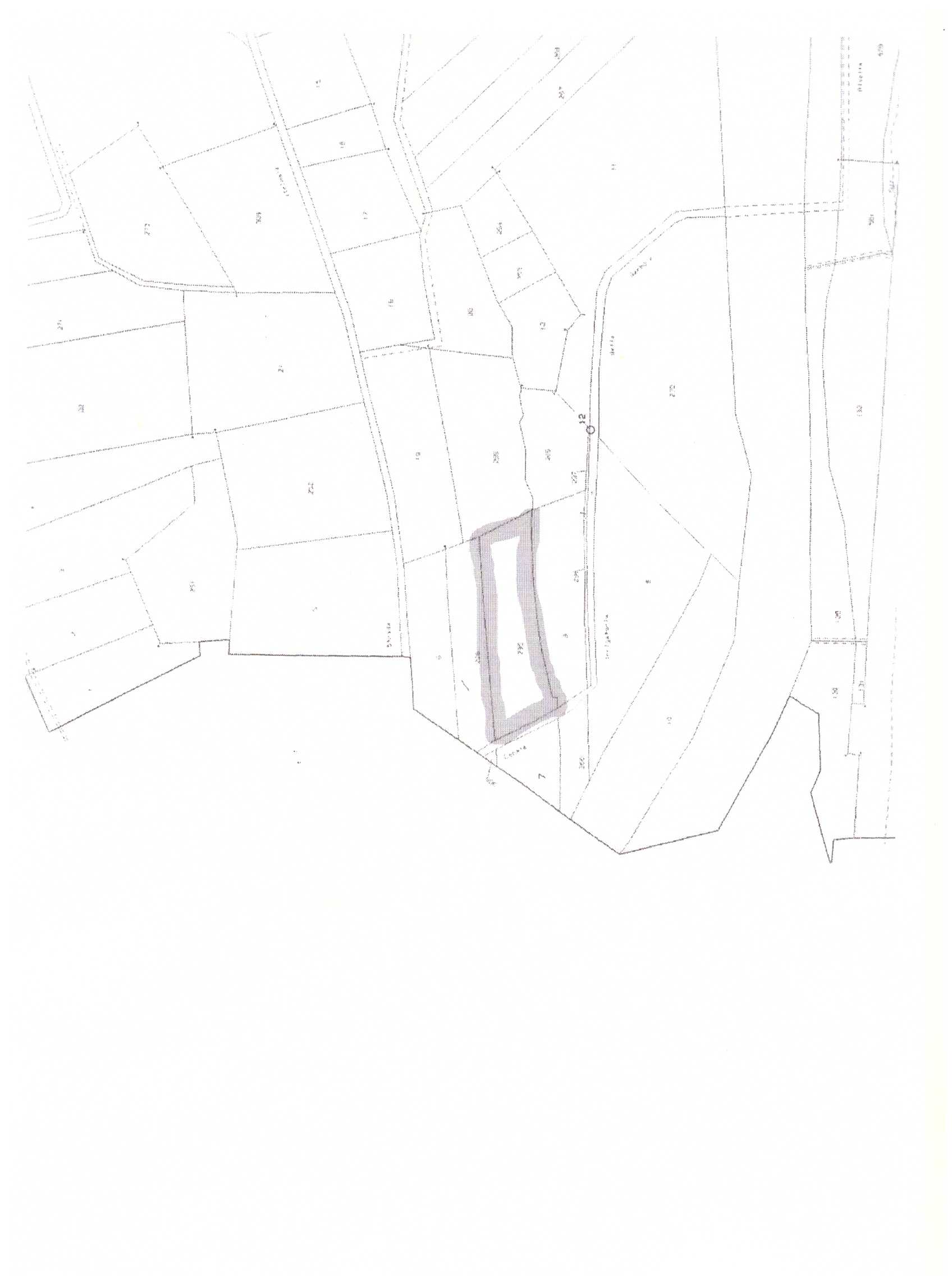TRANA – zona pressi Via Ruffino. C.T. Foglio 8 mappale n. 295